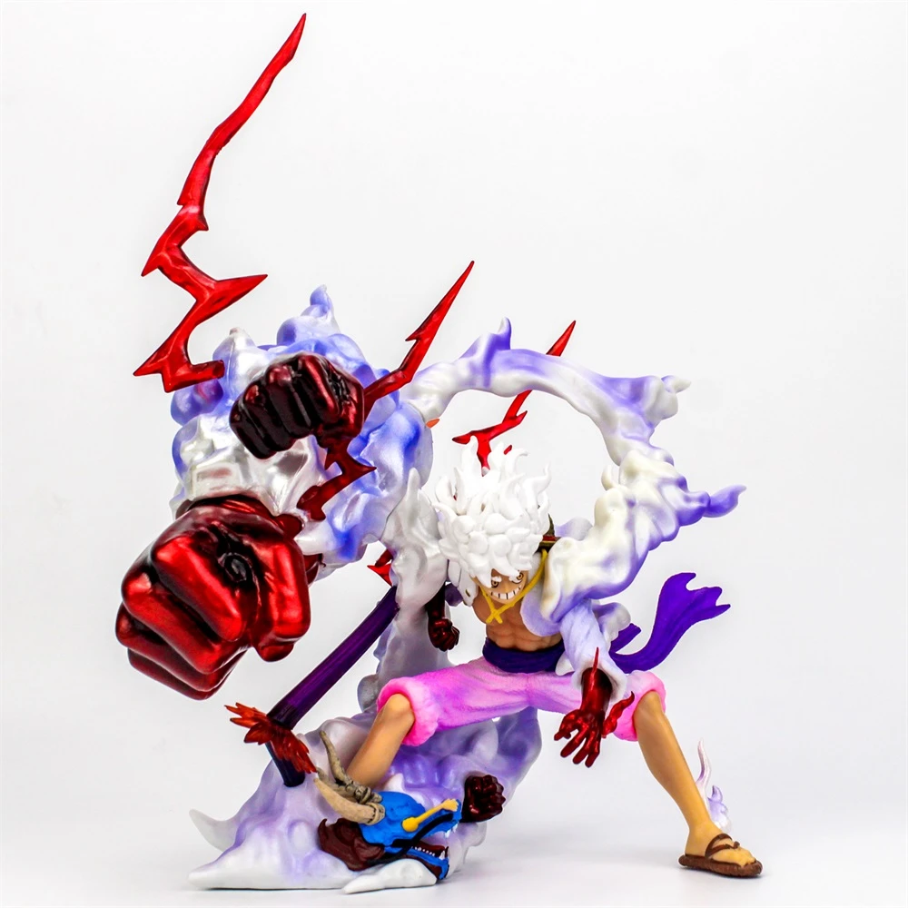 Nika Le Dieu Du Soleil Figurine One Piece de dessin animé, le dieu du soleil, Nika Gear 5, Luffy,  Monkey D, 28cm, modèle de collection, cadeaux de vacances | AliExpress