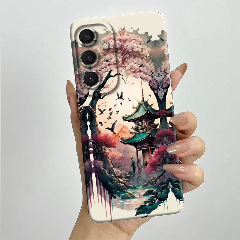 Sweet Fashion Butterfly Painted Soft Silicone Phone Case - Lovely Design Cover