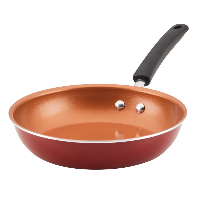 

Керамическая антипригарная сковорода Farberware Easy Clean Pro, 10 дюймов, красная