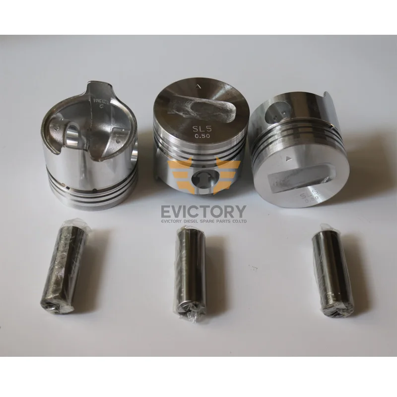 

For Mitsubishi S3L2 S3L OVERSIZE PISTON AND PISTON RING +0.50