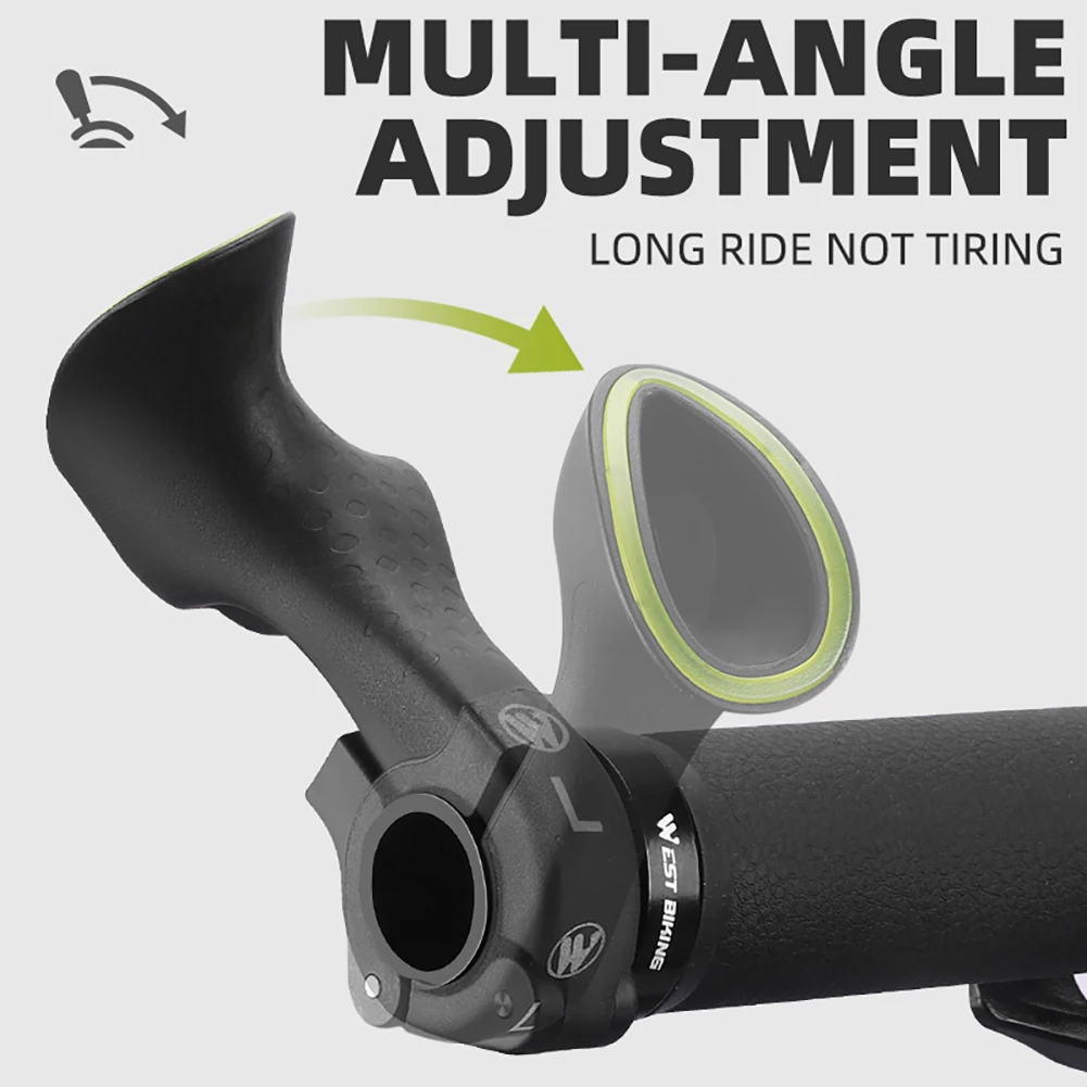 Bicycle handlebar grips bicycle handlebar bicycle handlebar extender bicycle handlebar extension bicycle handlebar ends MTB bicycle bar ends ergonomic design mountain bike handlebar 22.2mm nylon inner handle bar grips MTB cover handle bike grips