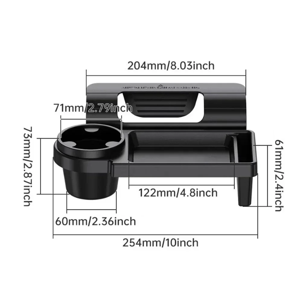 Universal Car Door Organizer – Hanging Storage Rack with Cup Holder, Multifunctional Auto Interior Pocket