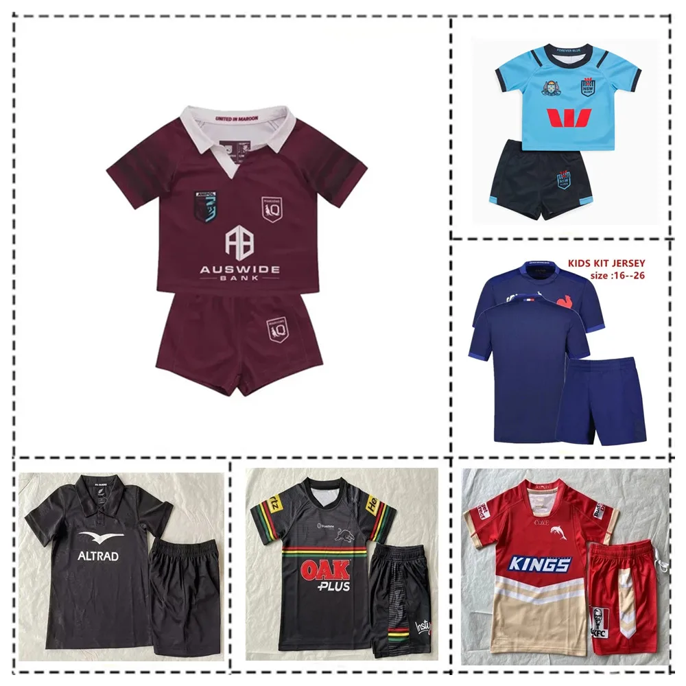 

2023 Queensland Maroons State of Origin Jersey KIDS KIT JERSEY size 16---26