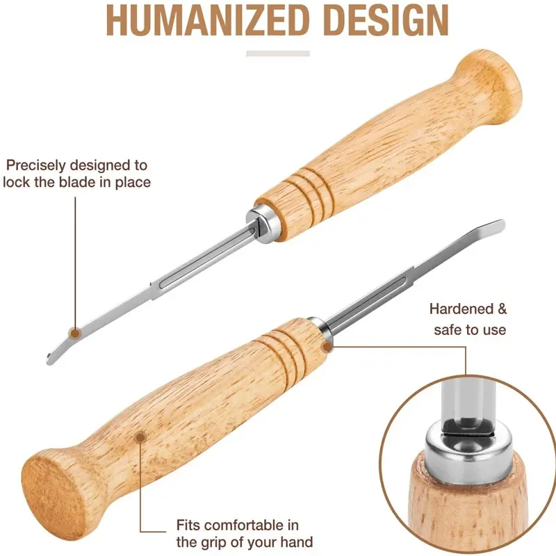 Bread Lame with 5 Blades Bakers Lame Slashing Tool Dough Making Slasher Baking Sour Bread Starter Jar Scoring Knife Razor Cutter baking tool,baking accessories