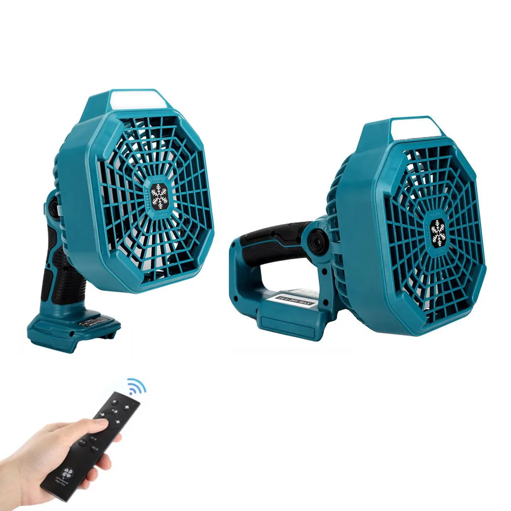 Multifunktionaler Lüfter für Makita 14,4-18 V Li-Ionen-Akku mit USB Tragbarer Camping-Outdoor-Lüfter Outdoor-Lüfter für Makita_voghion.com