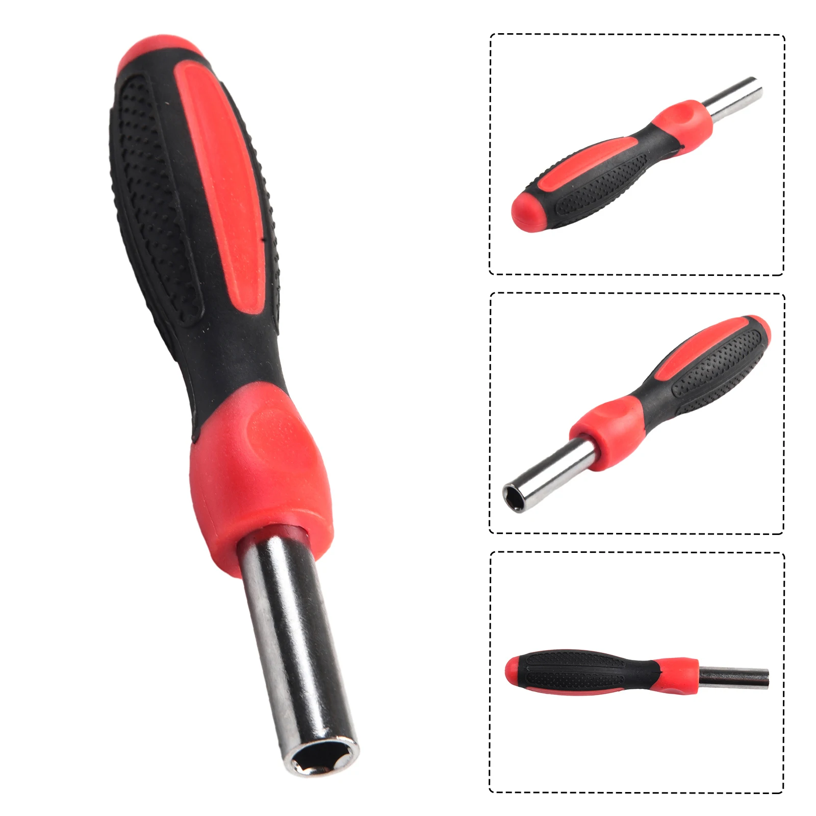 

1 шт. 6,35 мм шестигранный адаптер ручка отвертки магнитная головка держатель бит отвертки для торцевого ключа 1/4 дюйма адаптер соединения