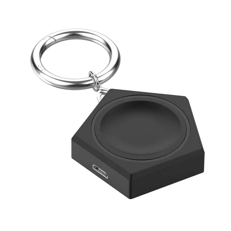

Portable Charger Base Adapter With Keychain 5V Wireless Charger Adapter Smart Watch Accessories For GooglePixel Watch
