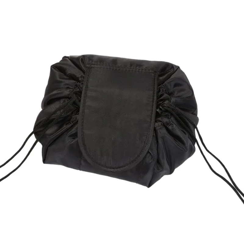Multi-functional Ladies' Drawstring Makeup Bag, Travel Storage Portable Waterproof Toiletries Beauty Box Practical for Going Out