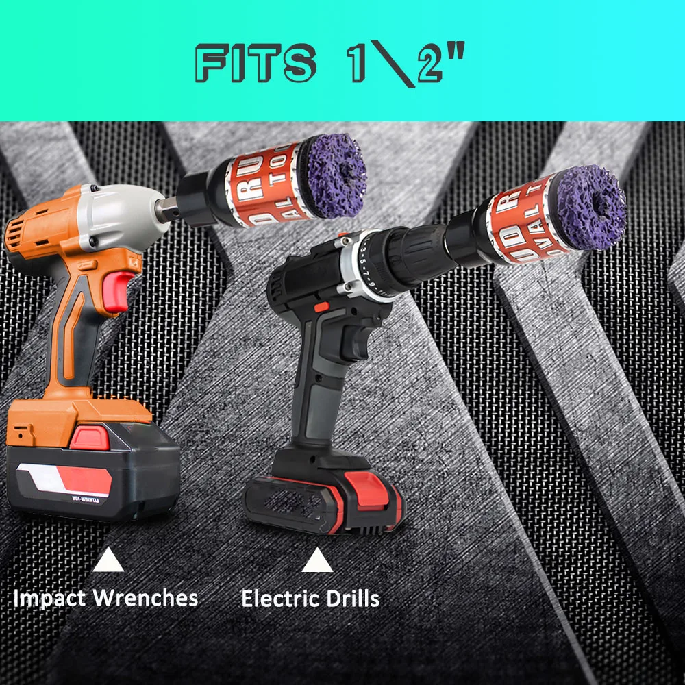 Car Rust Inhibitor Wheel Hub Clean Surface Corrosion Debris Wheel Hub Screw Derusting Auto Wheel Hub Cleaner Steel Cleaning Tool tire rim cleaning tool iron remover wheel iron remover