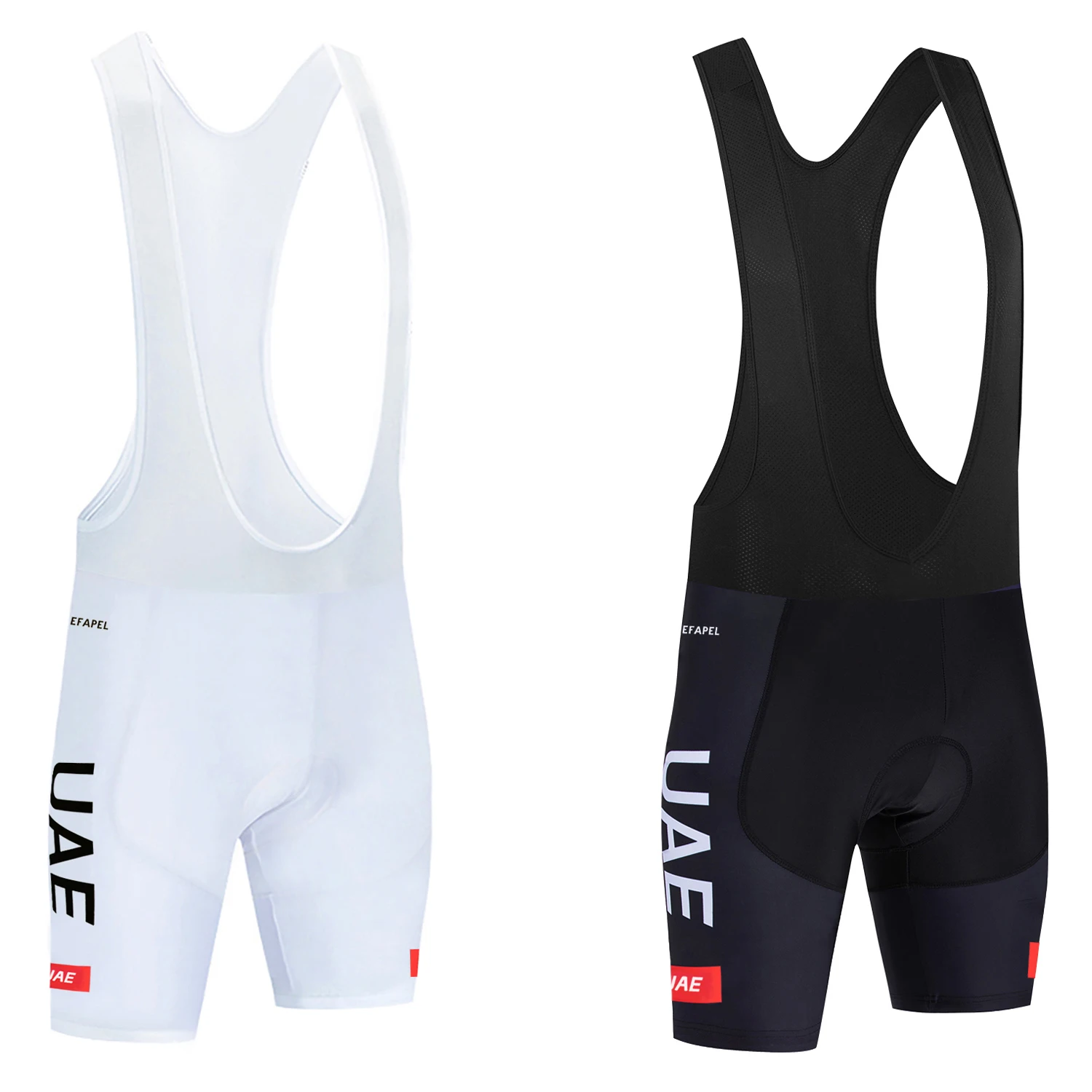 Licra de Ciclismo Unisex equipo Emiratos Arabes Unidos UAE – Culottes 20D Gel Pad secado rápido 1