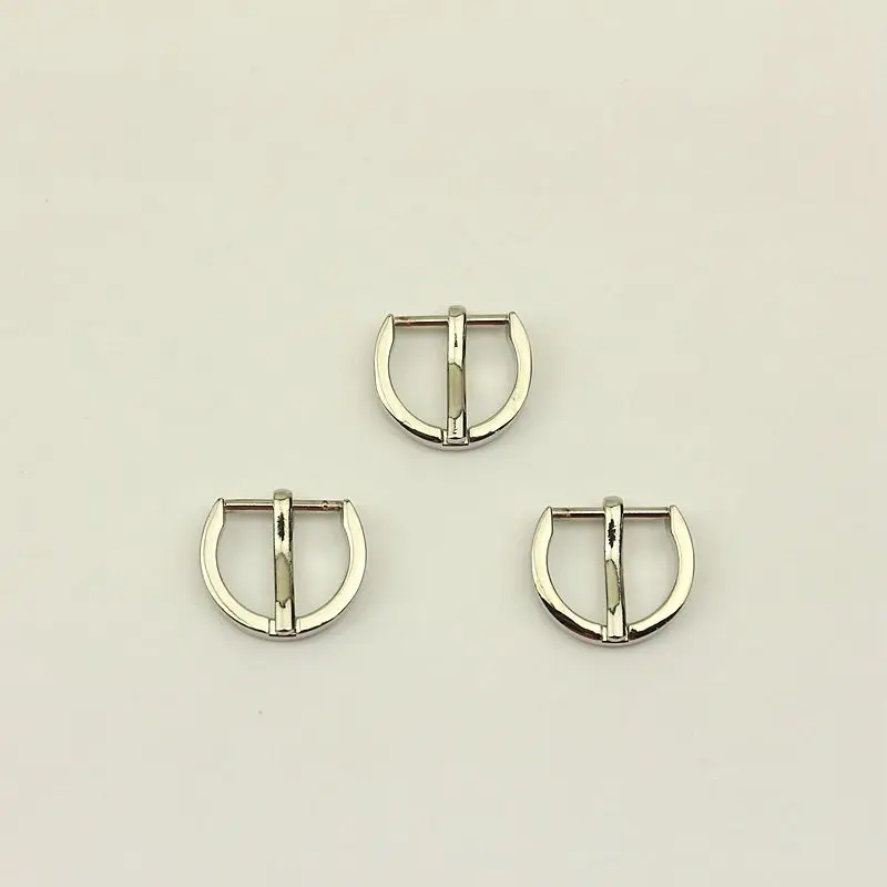 30Pcs 16mm Metal Pin Buckle Bags Strap Adjuster Belt Buckles Shoes Webbing Slider Hook DIY Decor Clasp Accessories