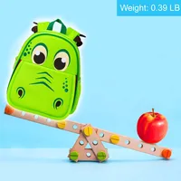 Toddler Backpack Leash, 9.5" Safety Harness Dinosaur Bag - Removable Tether 6