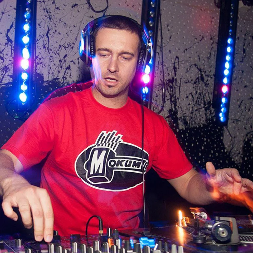 MOKUM Records T-Shirt Rock DJ Grafik-T-Shirt Sommermode Sport Reine Baumwolle Herren-T-Shirt Kinderkleidung T-Shirt Y2k Frau