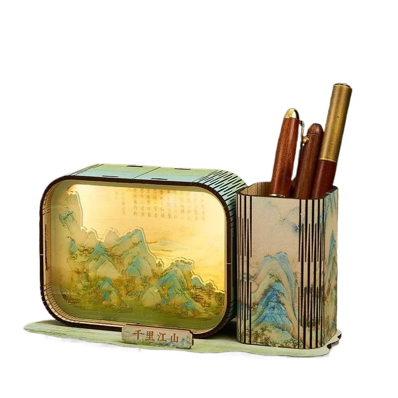 

Декоративная маленькая ночная лампа в китайском стиле