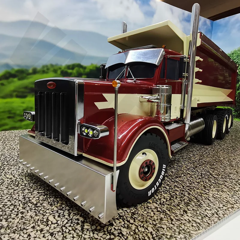 Pare-chocs Arrière Aluminium Pour Camion Tamiya 1/14 King Hauler