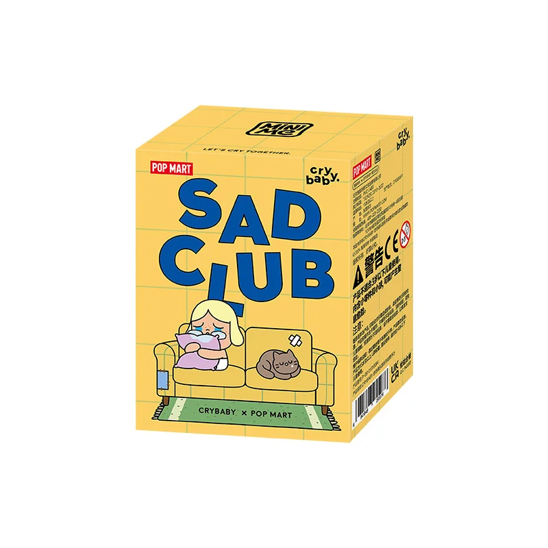 POP MART Crybaby Sad Club ブラインドボックス 8個入り Amazon.co.jp: POP MART Crybaby Sad Clubシリーズシーンセット