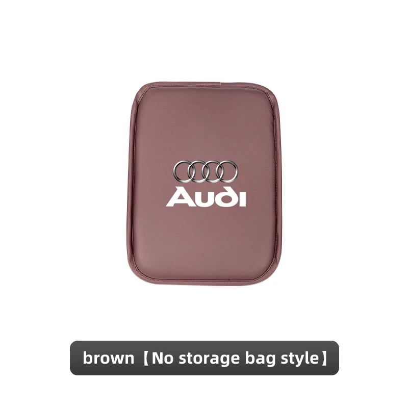 Premium Leather Car Armrest Box Pad - Luxury Auto Accessory