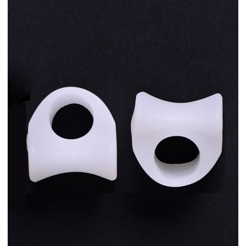Toe Separators 2pcs Gel Toe Separator Bunion Corrector Soft Hallux Valgus Straightener Silicone Toe Spreader Protector Spacer Shape Corrector