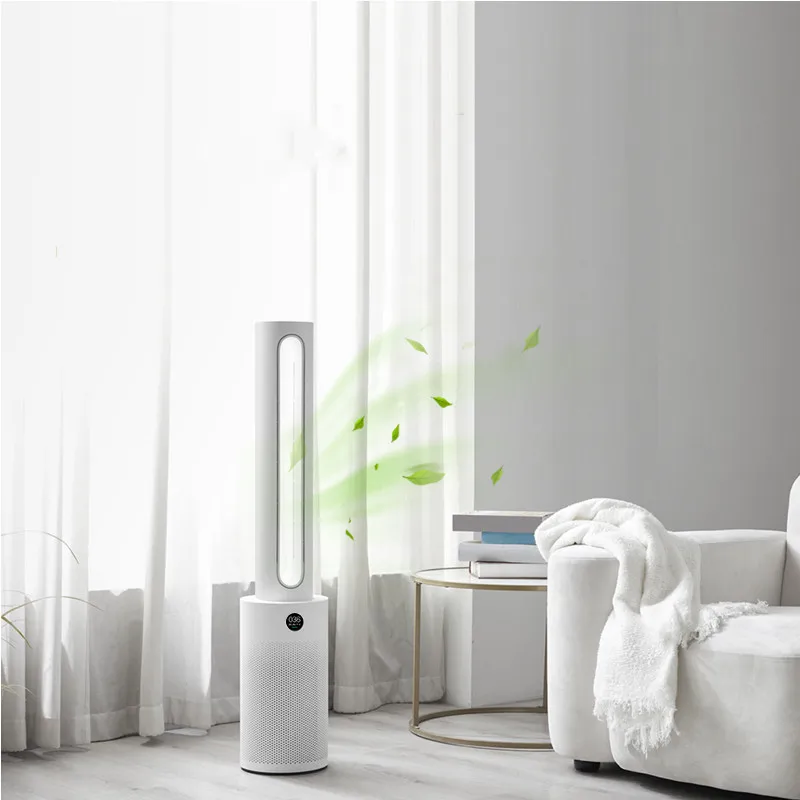 Mijia Bladeless Fan Floor Standing Fan Air Circulation Home Purifier Mute  Smart Portable Air Conditioning APP Control