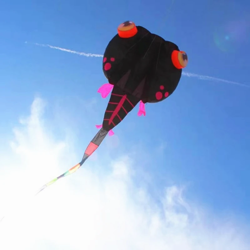free shipping large tadpole kite fabric soft kites for adults professional kite jellyfish programmable toys octopus kite kepler 5