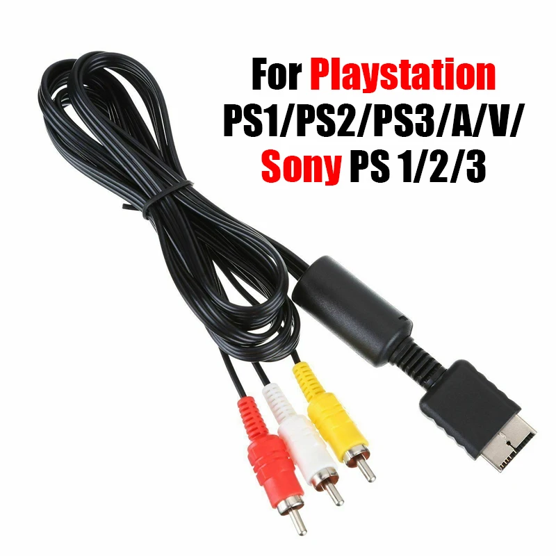 

1.8m 3rca Tv Adapter Av Cable Audio Video Cable For Ps2 Ps3 Multimedia Audio Cable