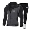2023 World Rally Championship WRC Autumn Men New Diagonal Zip Hoodie Tracksuit Hooded Sweatshirt+Pant Pullover Sportswear Suit 1