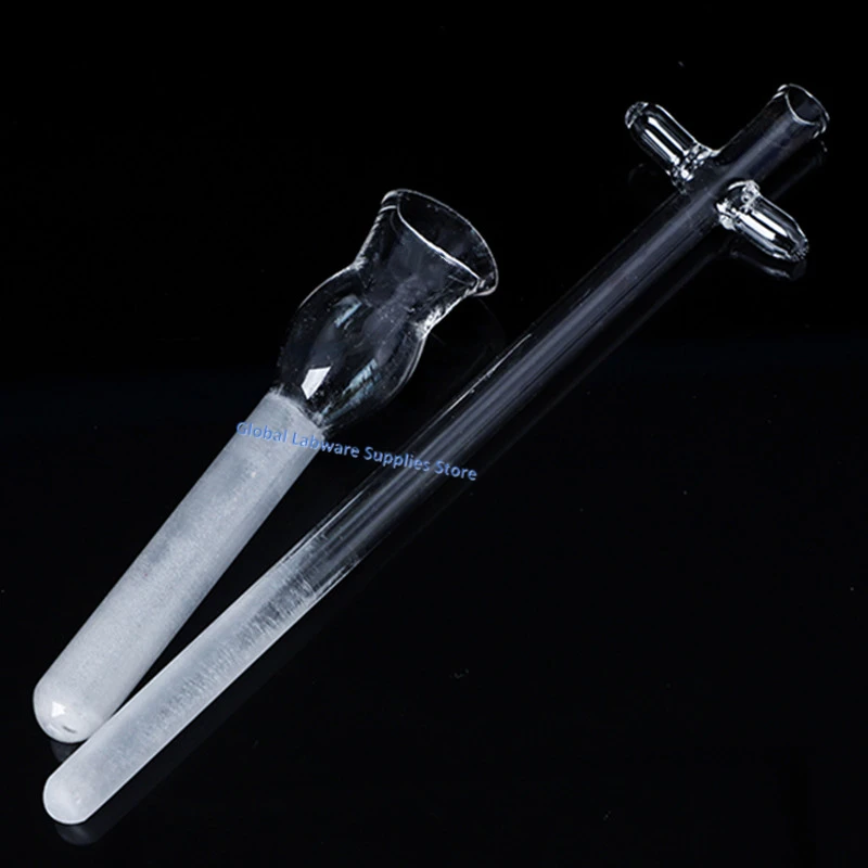 1pcs 0.5/1/2/3/5/10/15/20/30/50/ml High Borosilicate Glass Homogenizer Tissue Grinder with cross handle