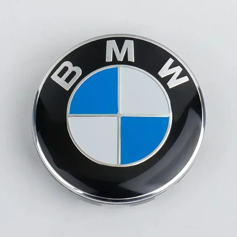 68mm 56mm 4개 자동차 휠 허브 센터 커버 보호 커버 개조 액세서리 BMW E60 E46 E90 E92 F10 F30 호환