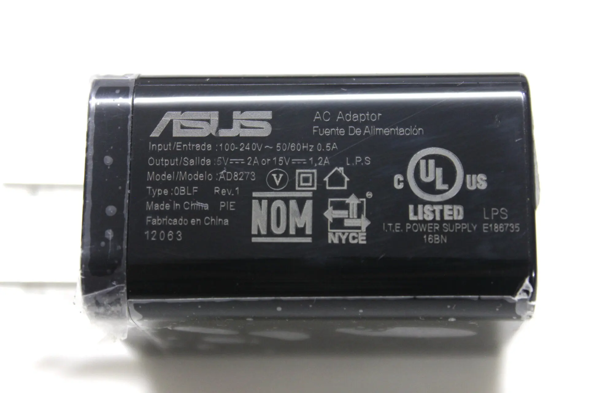 EU and US AD8273 AC Adapter 5V 2A 15V 1.2A 18W for ASUS Tablet TF810C TF201 TF300 TF600 TF701 TF101 TF101G TF301 TF201G
