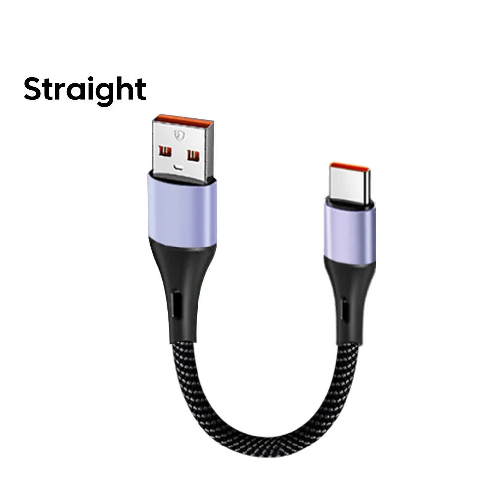 15CM 30CM Short Elbow USB C Cable 66W USB A thumbnail 3