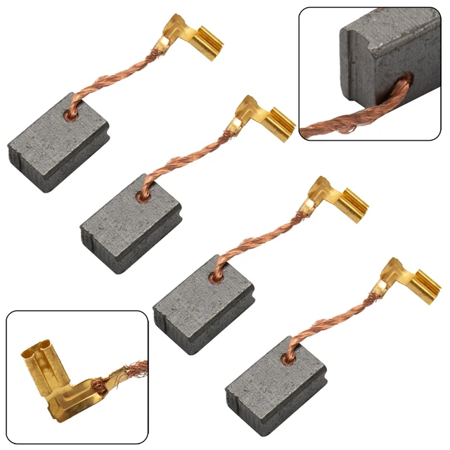 10 Spazzole A Carbonio CB459 Per Smerigliatrici Angolari - Ricambio Per GA4530R, GA4534, JS1000 - Foto 9