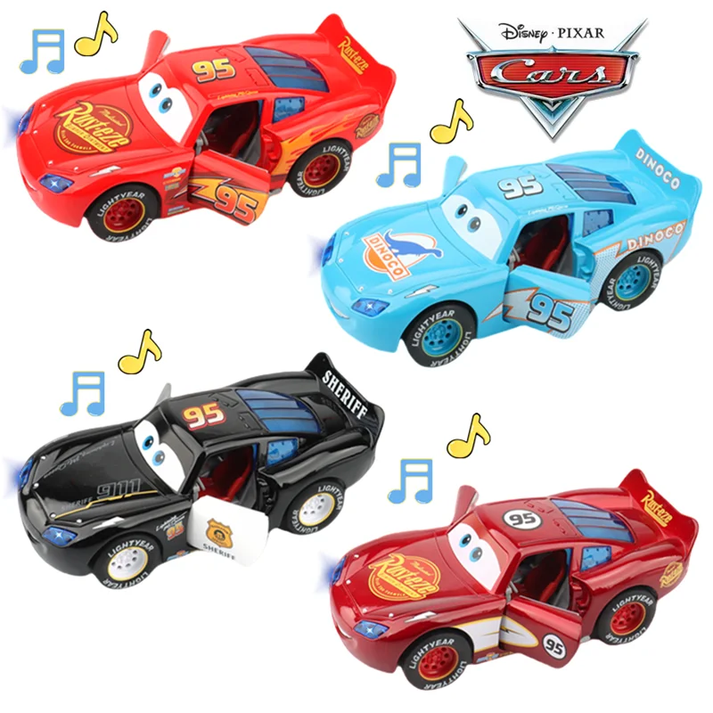 Cars Disney Pixar Cars Lightning Mcqueen pull-back Car Sound&Light