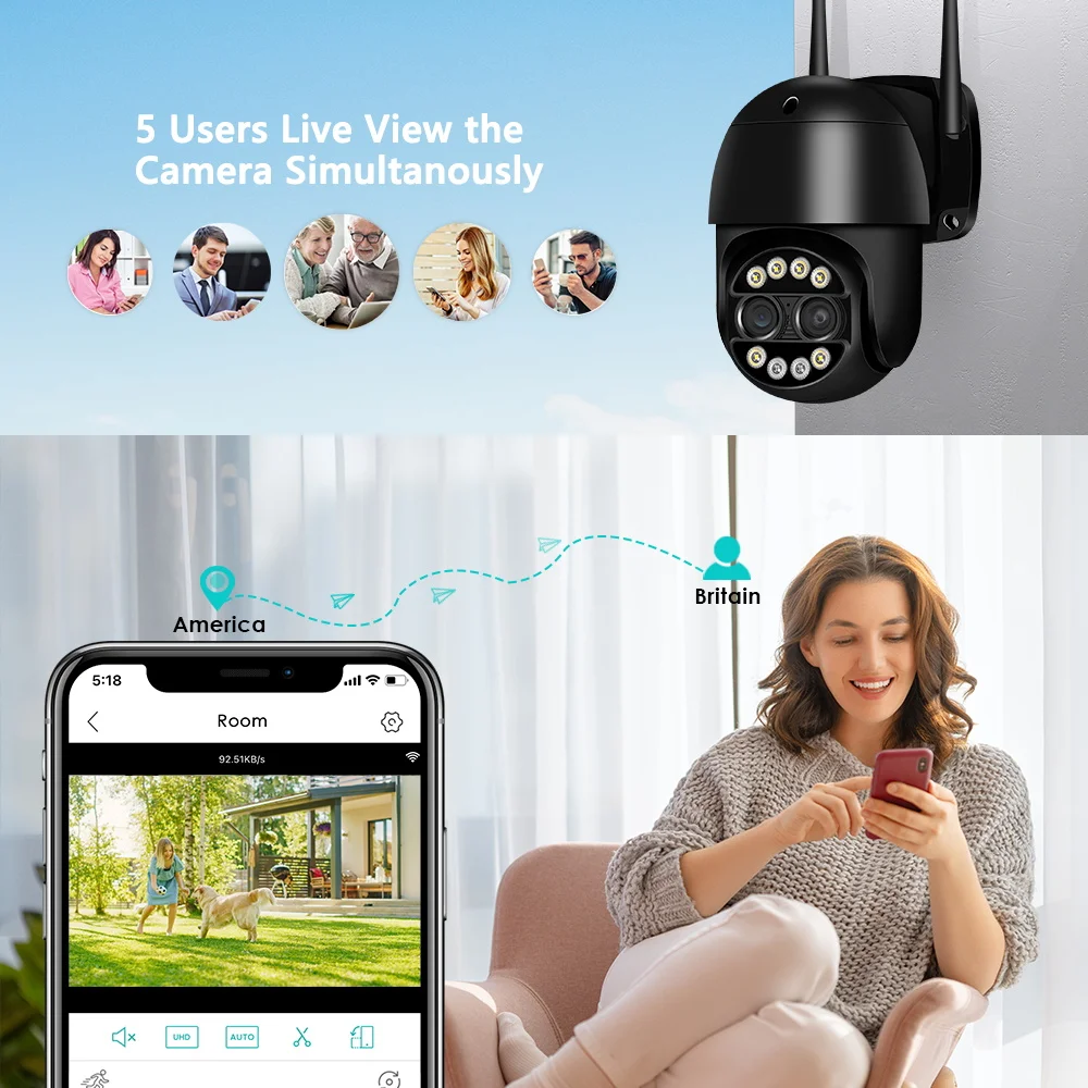 ANBIUX 8MP PTZ IP Camera 8x Zoom Dual-Lens Human Detect CCTV Camera 4MP Smart Home Outdoor Wifi Surveillance Camera ICSEE 20 Sac77109835a641b095503049e522b081X ANBIUX 8MP PTZ IP Camera 8x Zoom Dual-Lens Human Detect CCTV Camera 4MP Smart Home Outdoor Wifi Surveillance Camera ICSEE