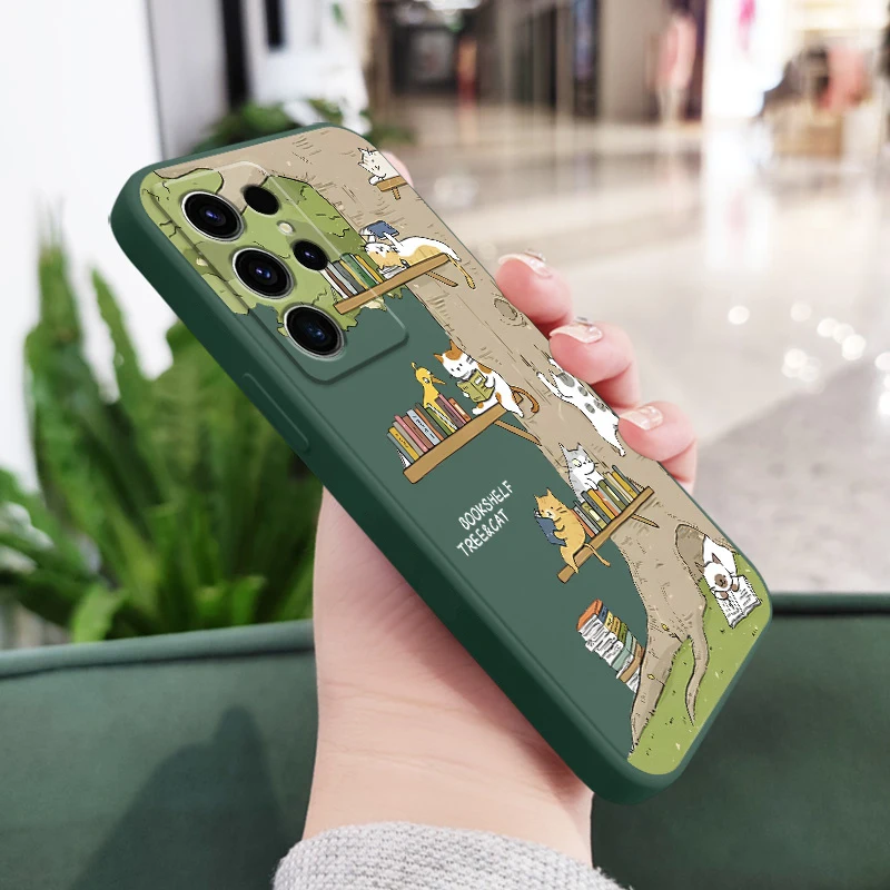 Adorable Big Tree Kitten Phone Case