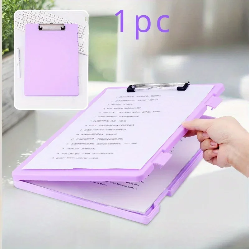 A4 Board Folder Clip Organizer Box Office Supplies Mat Board Clipboard Exam File Information Booklet document board clamp file folder