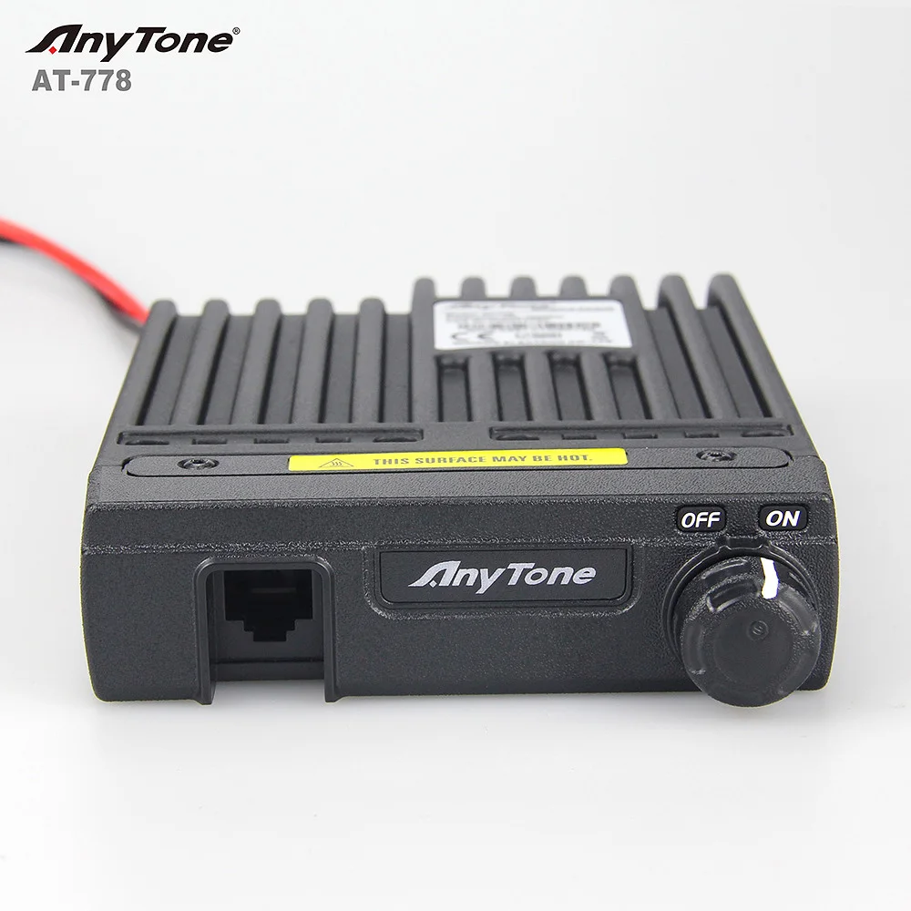 Anytone Walkie Talkie AT-778 Mobile Transceiver UHF Radio Car radio 25w with  microphone Ham Radio AliExpress