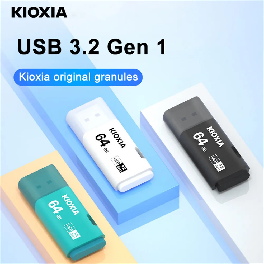 Kioxia USB TransMemory Flash drives USB3.2 Gen1 64GB 128GB 256GB Formerly Toshiba U-Pan Pen drive usb stick memory usb flash drive flash drive