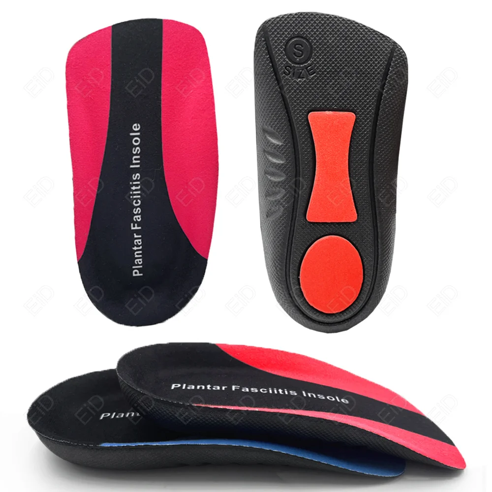 EiD Sport Orthopädische Einlegesohlen für Männer und Frauen, Schuhe, Plattfüße, Fußgewölbeunterstützung, Einlegesohlen, Turnschuhe, Laufen, Fersenlift, Memory-Schaum-Schuhpolster – Detail 2