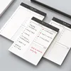 Mini Daily Planner Notebook Check List Notepad Sticky notes 12.4 X 8.5 cm 50 Sheets Office school supplies Agenda stationery 2