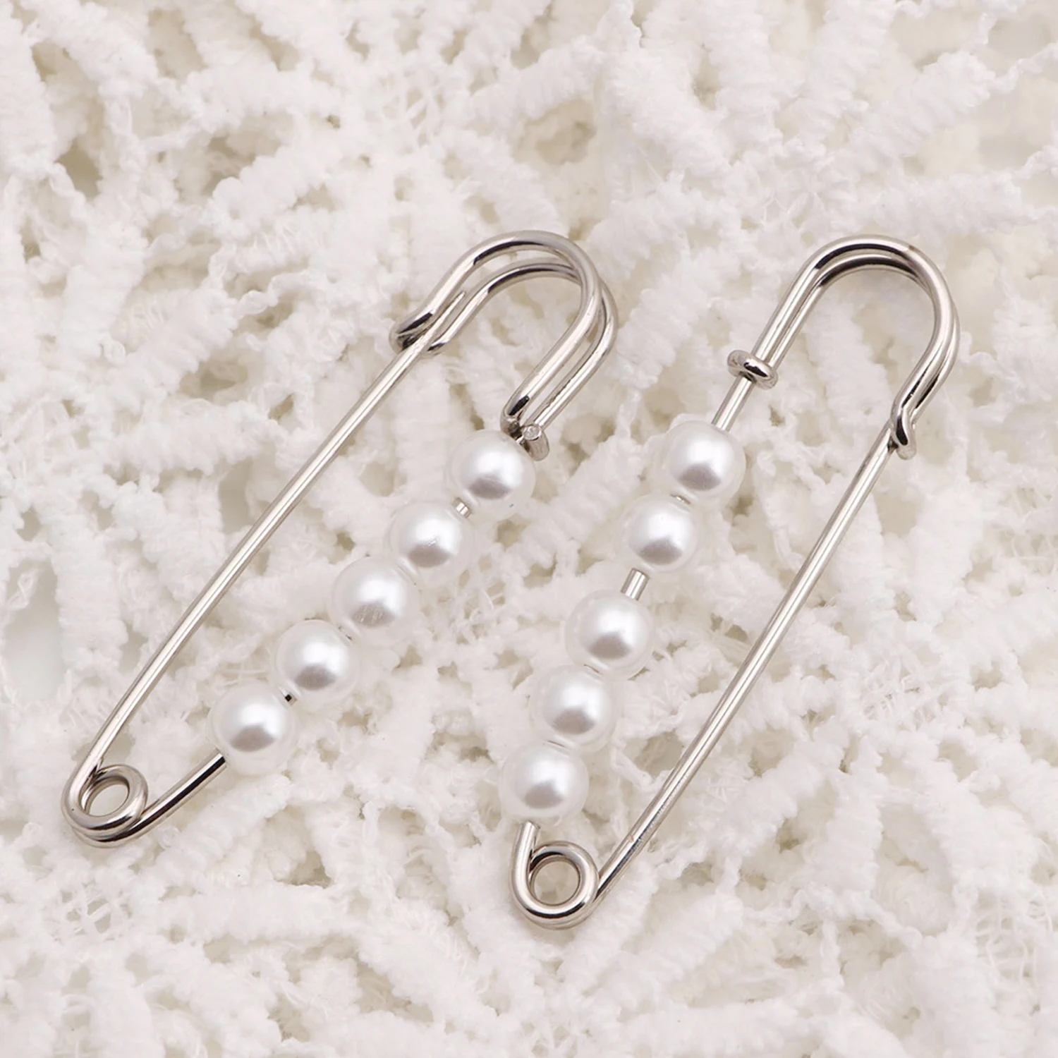 Silver Locking Safety Pins for Clothes (2/0#-iron) - China Safety