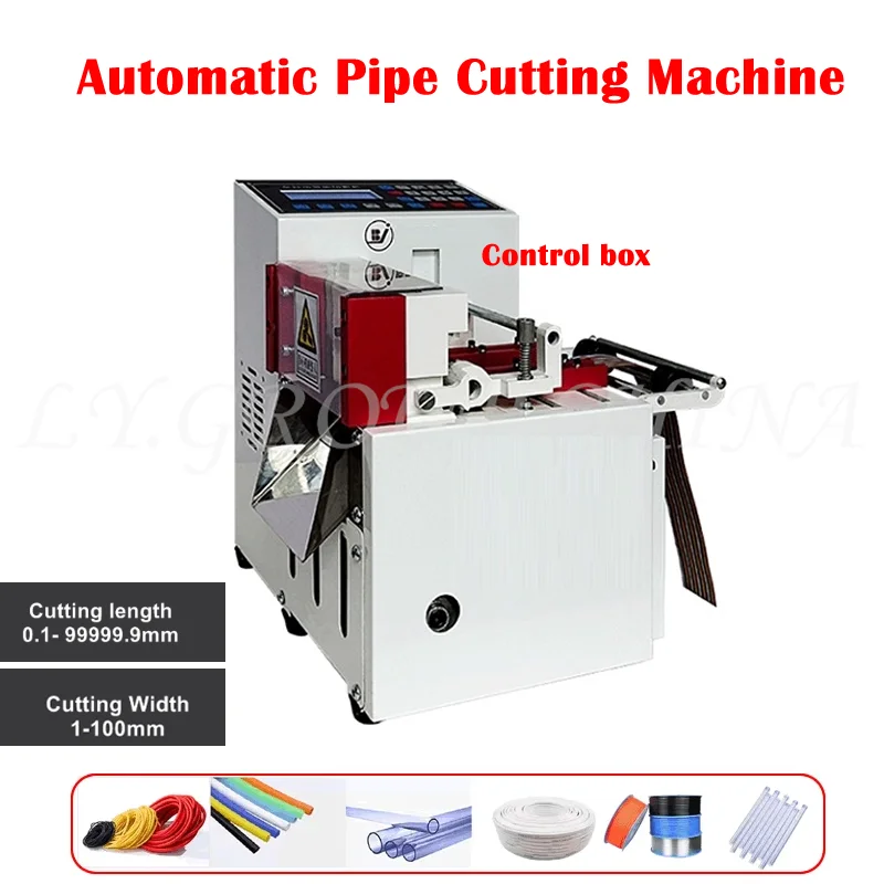 

Automatic Wire Tube Sleeving Pipe Cutting Machine, Cutting Stripping Peeling Machines, Max Cut Width, 100mm, LY-100