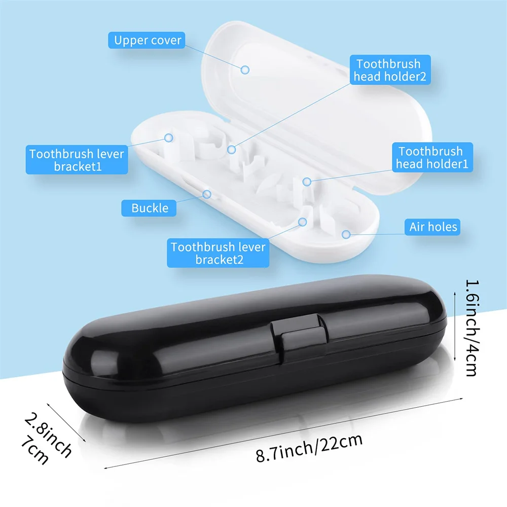 Toothbrush Case Electric Toothbrush Storage Box Organizer Portable Travel Outdoor Protective Cover