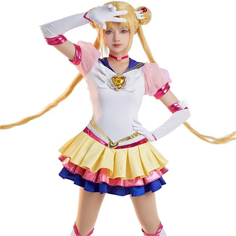 美少女戦士セーラームーン月野うさぎコスプレ衣装 30 周年記念戦闘