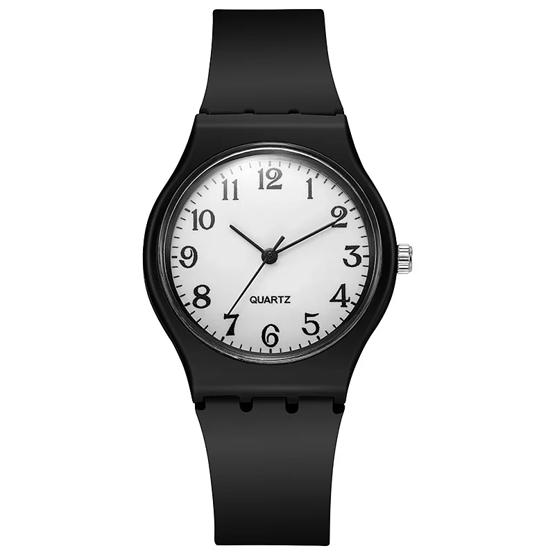 UTHAI C24 Kids's Watch Silicone Strap Boys and Girls Middle School Student Quartz Watches High Beauty Female Fashion Clock 6