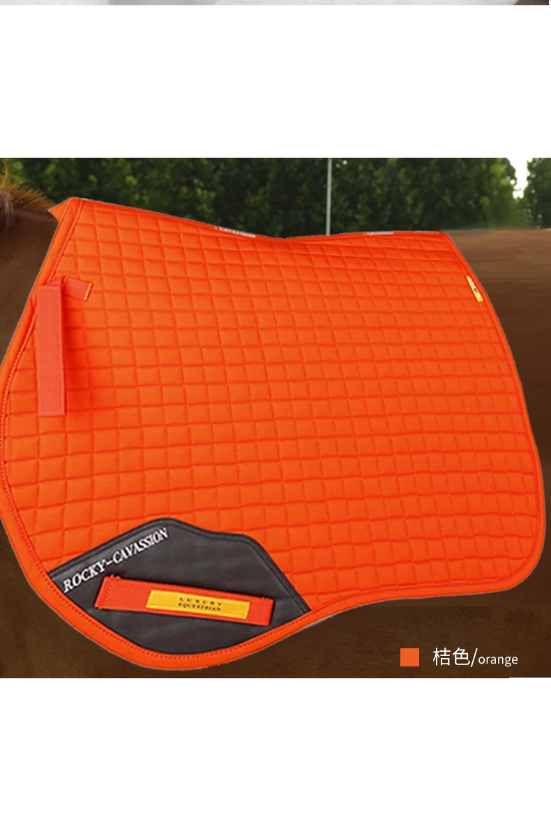 3D sweat-wicking saddle pad Shock absorbing saddle pad Horse equipment Shock absorbent saddle pad for riding horse 8210098 3