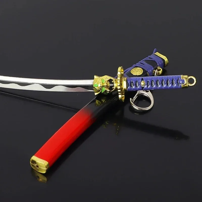 22CM Valorant Weapon Onimaru Kunitsuna Melee Weapon Model Oni EP 6 Skin Game Periphery Steel Samurai Sword Gifts Boys Toys