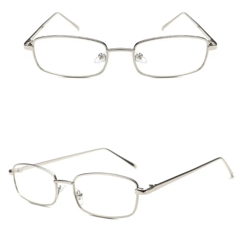

Oversized Japanese Harajuku Glasses Gold Silver Black Metal Square Glasses Vision Care Anti-blue Eyeglasses Frame Women Men