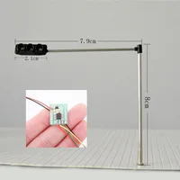 Ho Scale Railway Train Traffic Lights Sets 1:87 Model Lamp DIY Modeling Toys Architecture Building Materials for Diorama 1set 2