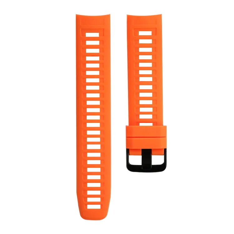 Durable 22mm Silicone Smart Watch Strap - Enhanced Comfort Replacement Wristband