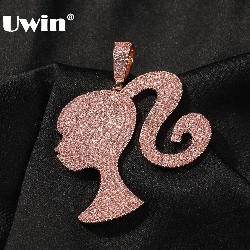 Uwin Barbie Pendant Necklaces For Girls 